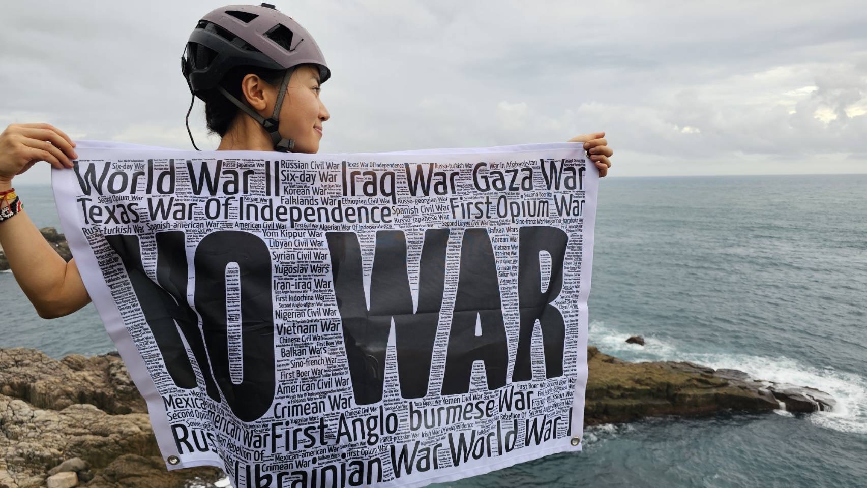 Read more about the article Elevate the Horizon：帶著世界最高的反戰信念登上K2